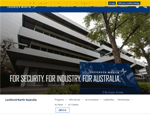 Tablet Screenshot of lockheedmartin.com.au