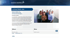 Desktop Screenshot of lockheedmartin.jobs